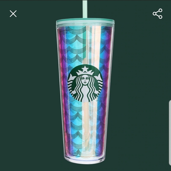 Starbucks Iridescent Mermaid Tumbler Summer 2020 - Picture 1 of 8